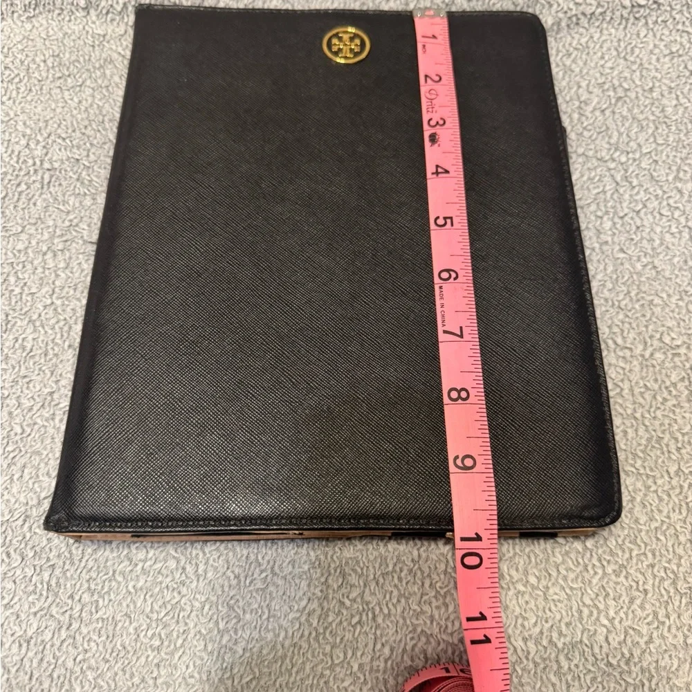 Tory Burch Black and Gold iPad Case